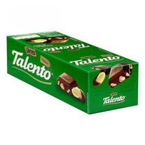 Talento chocolate castanha pará 15 x 25g 375g garoto