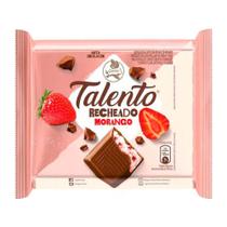 Talento Chocolate Recheado Morango 85g c/12 - Garoto