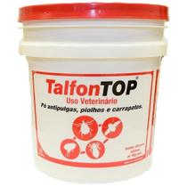 Talfon Top Indubras Inseticida Pó 100g Antipulga,Carrapato,Piolho - Embalagem Balde com 200 Unidades