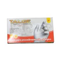 Talge luva de latex com po pp com 100 unidades Talge luva de latex com po pp com 100 unidades
