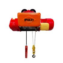 Talha Elétrica Polti 0,5 Ton 500 Kg 9 M C/ Trolley