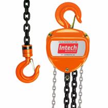 Talha Manual 1 tonelada 3M Corrente Lift310 Intech Tarugão