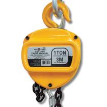 Talha Manual 1 Tonelada com Corrente 3 Metros SGTPRO - Sigma