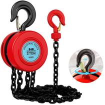 Talha Manual 2 Ton 2000Kg 5 Metros Oficina Frigorifico Talha Manual 2 Ton 2000Kg 5 Metros Oficina Frigorifico