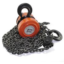 Talha Manual 2 Toneladas - 3 Metros De Corrente Profissional