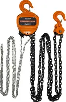 Talha Manual 3 Toneladas 3000KG com Corrente 3 Metros de Elevação FAK33TM Carbon Fak