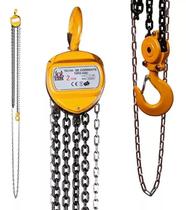 Talha Manual com Freio Duplo 2 tonelada 5m de corrente para Elevação de carga Talha Manual com Freio Duplo 2 tonelada 5m de corrente para Elevação de carga