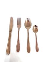 Talher 16pc rose gold tradicional