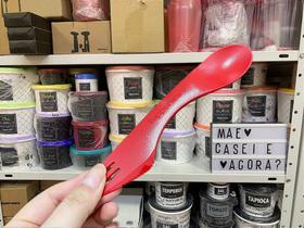 Talher 3 em 1 - Colher, Faca e Garfo Vermelho Talher 3 em 1 - Colher, Faca e Garfo Vermelho