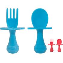 Talher De Treinamento Bebê Introdução Alimentar 6 Meses + Buba Talher De Treinamento Bebê Introdução Alimentar 6 Meses + Buba