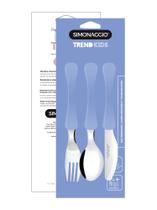 Talher Infantil Mickey Azul Disney Inox Simonaggio