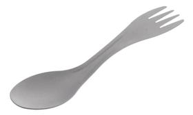 Talhere para camping 2 em 1 garfo e colher Leve em Titânio