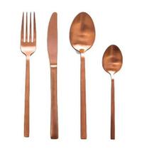 Talheres de inox brilhante 32 peças