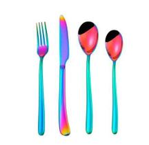 Talheres de inox brilhante 32 peças