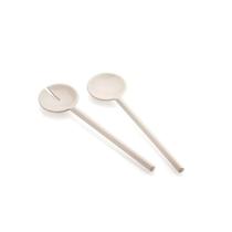 Talheres de Servir Salada 27,5 cm BPA Free- Tiffany - Branco Leite - Guzzini