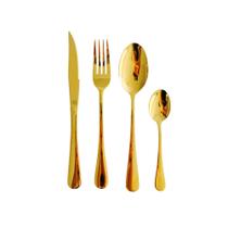 Talheres Faqueiro Kit 24 Peças Aço Inox Dourado Talheres Faqueiro Kit 24 Peças Aço Inox Dourado