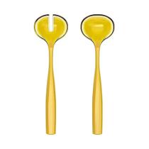 Talheres guzzini para servir salada dolcevita bio plástico amarelo amber 297301151