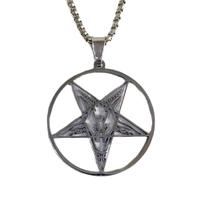 Talismã Baphomet - Amuleto de Aço Inoxidável