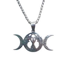 Talismã Sagrado Feminino e Triluna - Amuleto de Empoderamento Talismã Sagrado Feminino e Triluna - Amuleto de Empoderamento