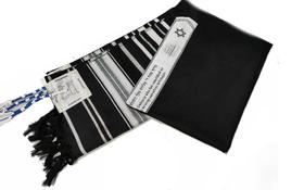 Talit Ortodoxo Rei Salomão 55 X 180 Cm - Importado Israel