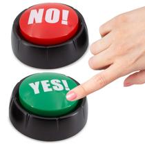 Talking Buzzer Buttons FindingKing Sim e Não, pacote com 2 Talking Buzzer Buttons FindingKing Sim e Não, pacote com 2