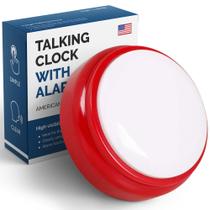 Talking Clock Top Life para idosos cegos com função de alarme