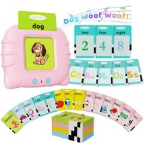 Talking Flash Cards Aullsaty Toddler Toys para crianças de 2 a 6 anos