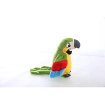 Talking Parrot Toy acenando e repetindo o que você diz