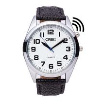 Talking Watch Cirbic Large Clear Voice para idosos cegos