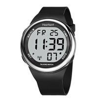 Talking Watch Hearkent Atomic LCD Big Number para idosos