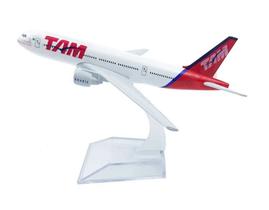 TAM Boeing 777 Miniatura Avião Aeronave Comercial