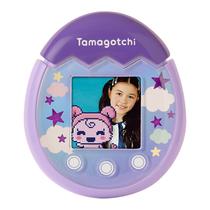 Tamagotchi Pix Sky Purple - Virtual Pet com Câmera e Jogos