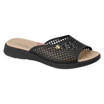 Tamanco anabela baixo corte a laser ultra conforto modare 7174.118 Tamanco anabela baixo corte a laser ultra conforto modare 7174.118