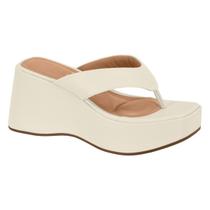Tamanco Anabela Casual Feminino Vizzano 6559106 Branco Tamanco Anabela Casual Feminino Vizzano 6559106 Branco