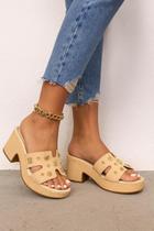 Tamanco Anabela Plataforma Novo Salto Grosso Moleca Meiapata blogueira