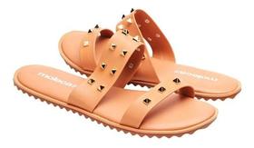 Tamanco Baixo Feminina Tiras Grossa Moleca Original 5464103