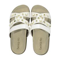 Tamanco Beira Rio Branco/Off White Tamanco Beira Rio Branco/Off White