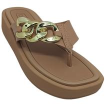 Tamanco Beira Rio Chinelo Feminino Casual Plataforma