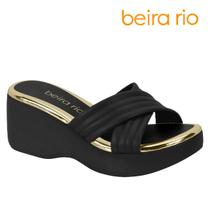 Tamanco Beira Rio Original Salto Anabela Plataforma Feminino Sandalia