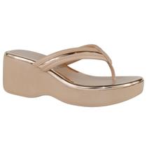 Tamanco Beira Rio Sandália Feminina Dedo Plataforma 8455.305