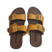 Tamanco Briken Couro New Face 2 fivela Rasteiro 22705 Tamanco Briken Couro New Face 2 fivela Rasteiro 22705