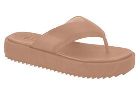 Tamanco Chinelo Dedo papete Moleca Plataforma Branco Preto ORIGINAL