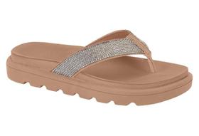 Tamanco Chinelo Dedo Papete Vizzano Plataforma Glitter Strass Brilho ORIGINAL