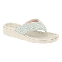 Tamanco Chinelo Feminino Moleca Anabela Confortável Flatform