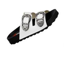 Tamanco Chinelo Feminino Moleca Com Fivelas