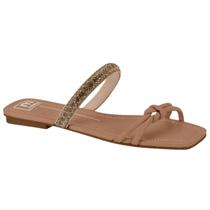 Tamanco Chinelo Feminino Slide Tira Stress Brilante Moleca 5462.128.27163