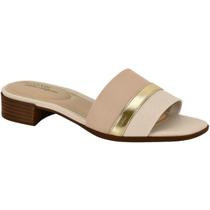 Tamanco Chinelo Feminino Ultra Conforto Tresse Modare 7169.114.26975 Bege N 36