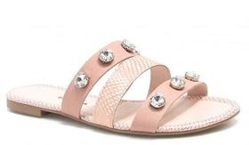 Tamanco Chinelo Rasteira Feminino Tanara Gobble Peach Tamanco Chinelo Rasteira Feminino Tanara Gobble Peach