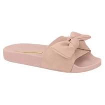Tamanco Chinelo Slide Laço Feminino Moleca 5414.104