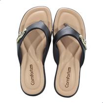Tamanco Comfort Flex Almond Preto Tamanco Comfort Flex Almond Preto